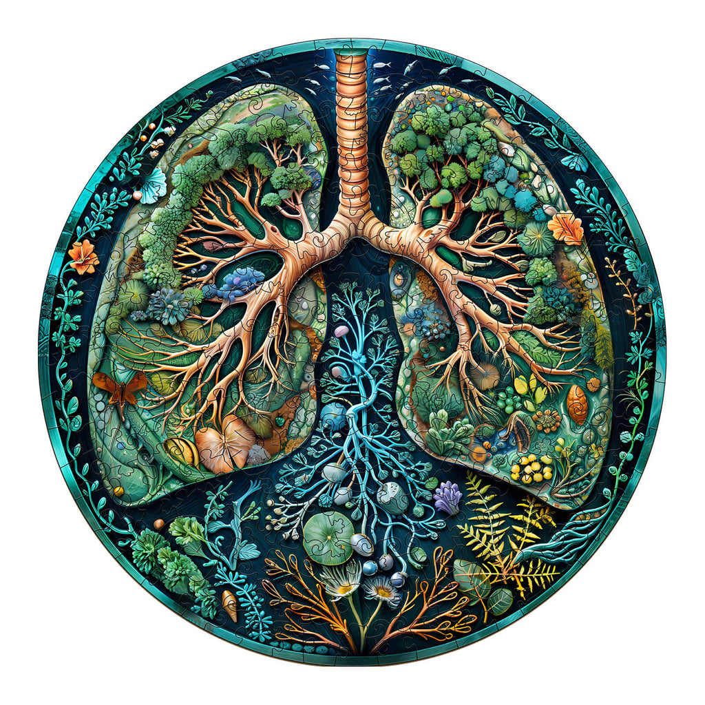 Breath of Nature  Wooden Jigsaw Puzzle