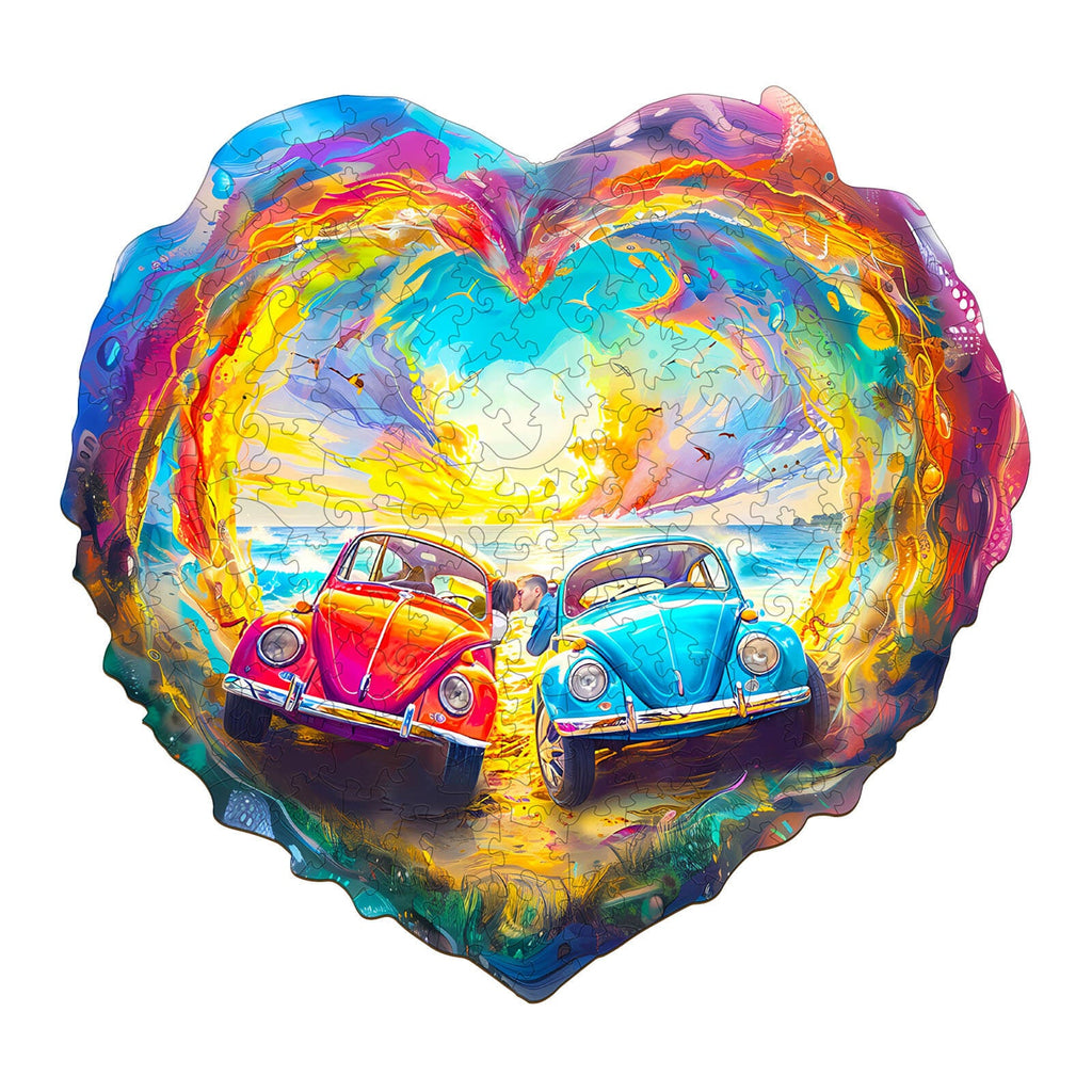 Sweet Encounter Wooden Jigsaw Puzzle