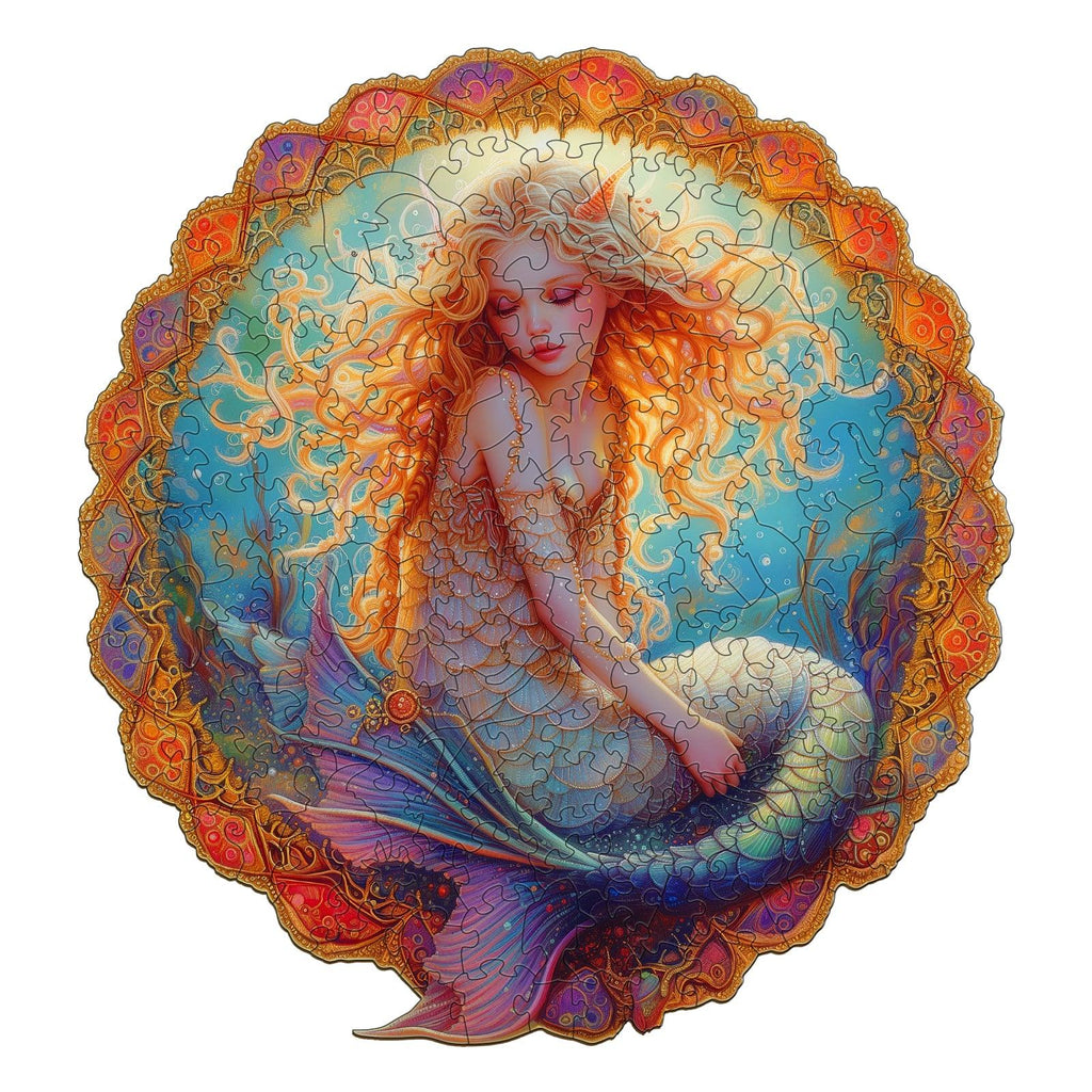 Flash Sale⚡  Dreamy Mermaid Wooden Jigsaw Puzzle