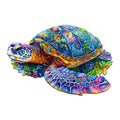 Fantasy Turtle Wooden Jigsaw Puzzle
