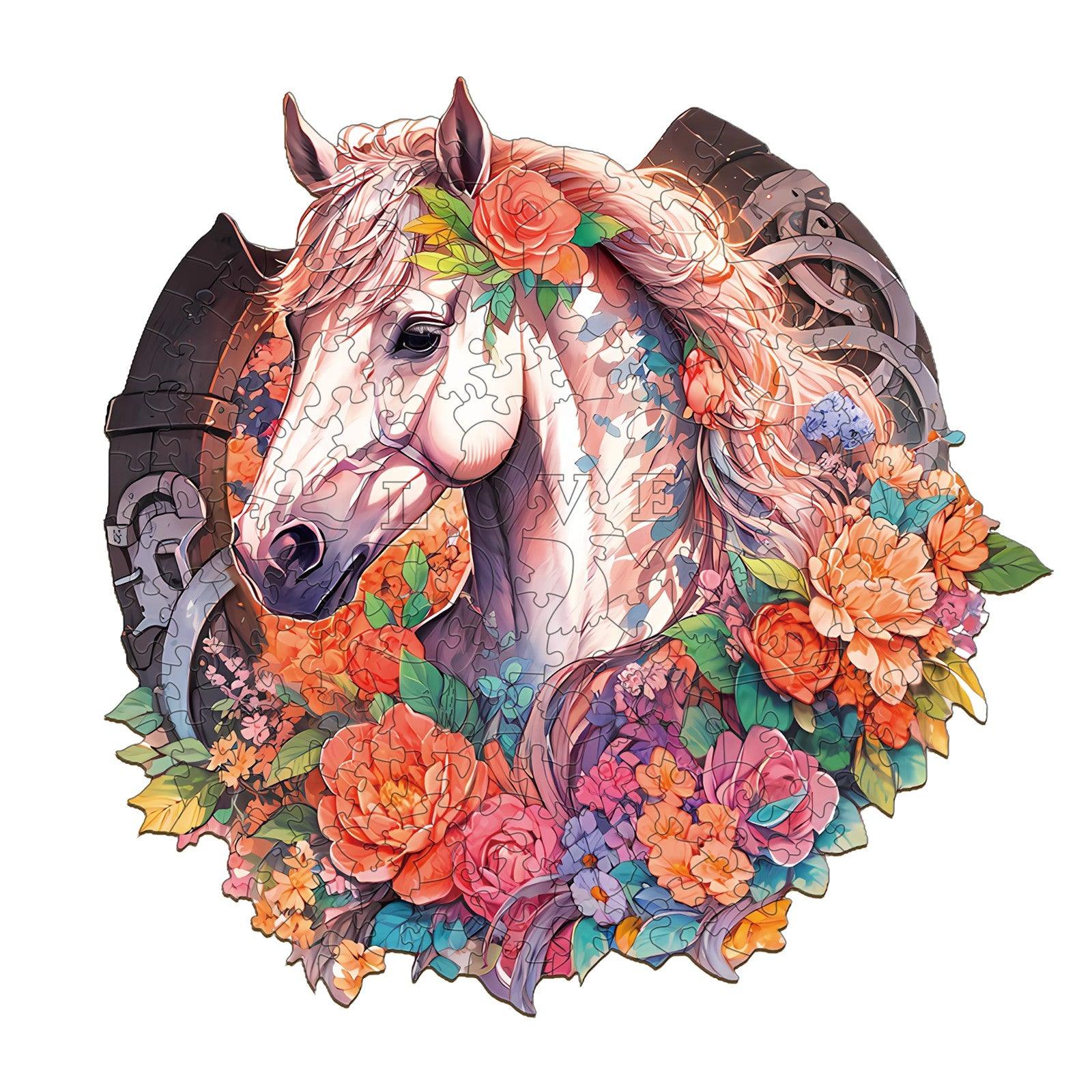 The Loyal Horseshoe Wooden Jigsaw Puzzle