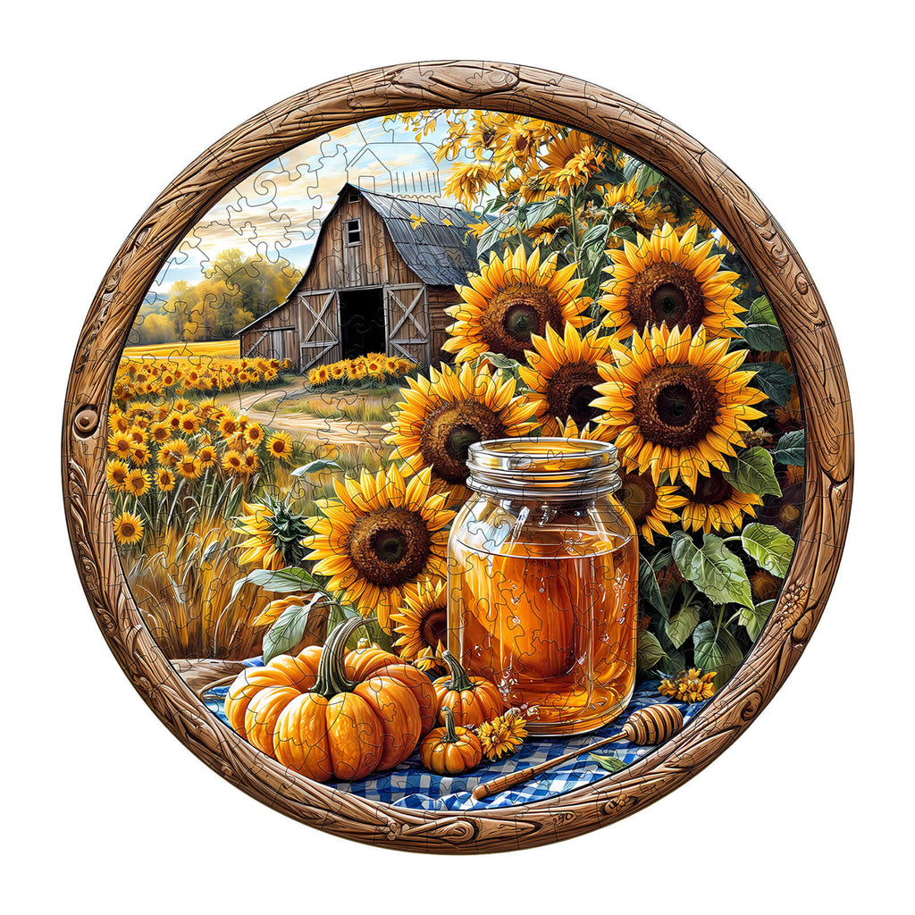 SEEK AND FIND BEES Wooden Jigsaw Puzzle