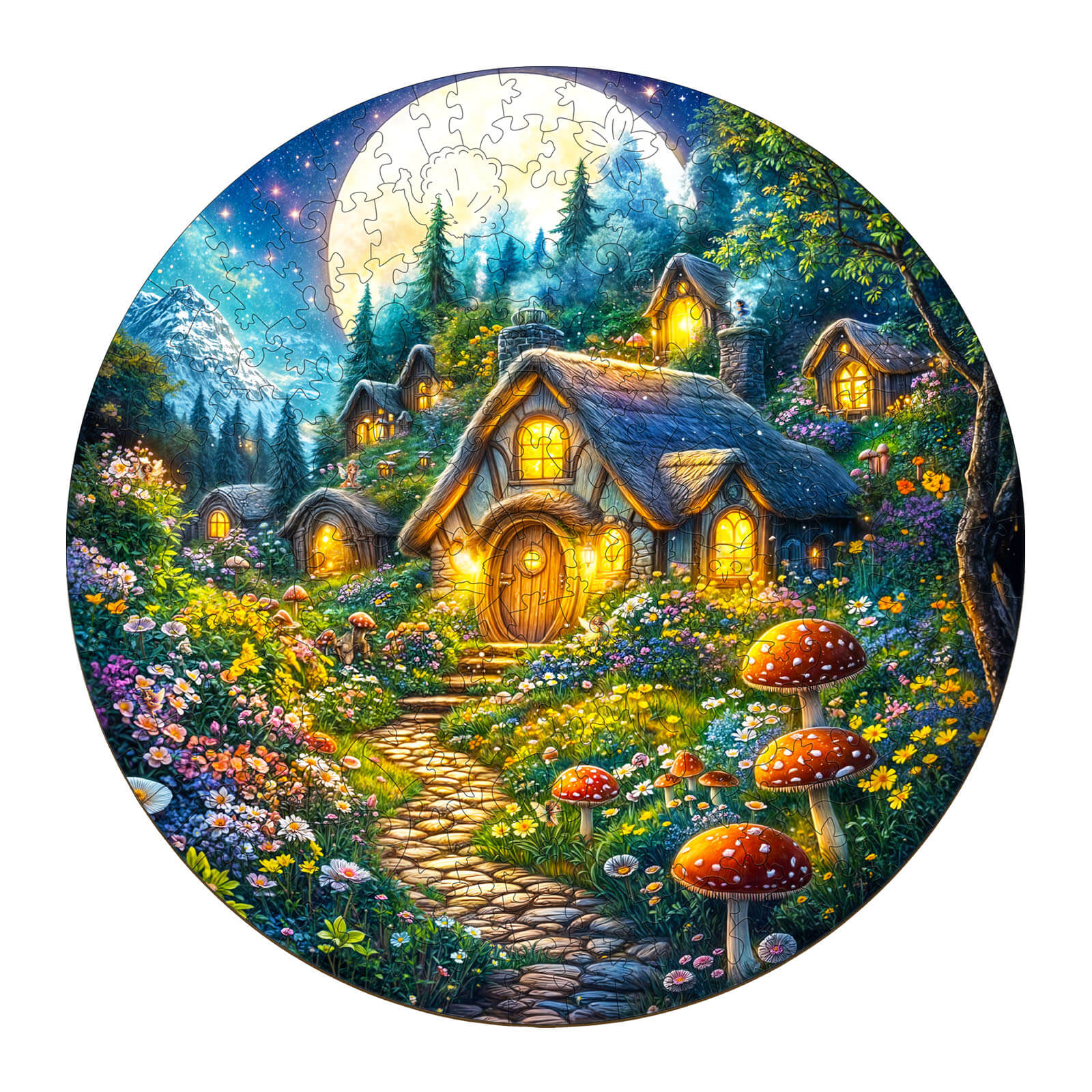 SEEK AND FIND FAIRIES Wooden Jigsaw Puzzle