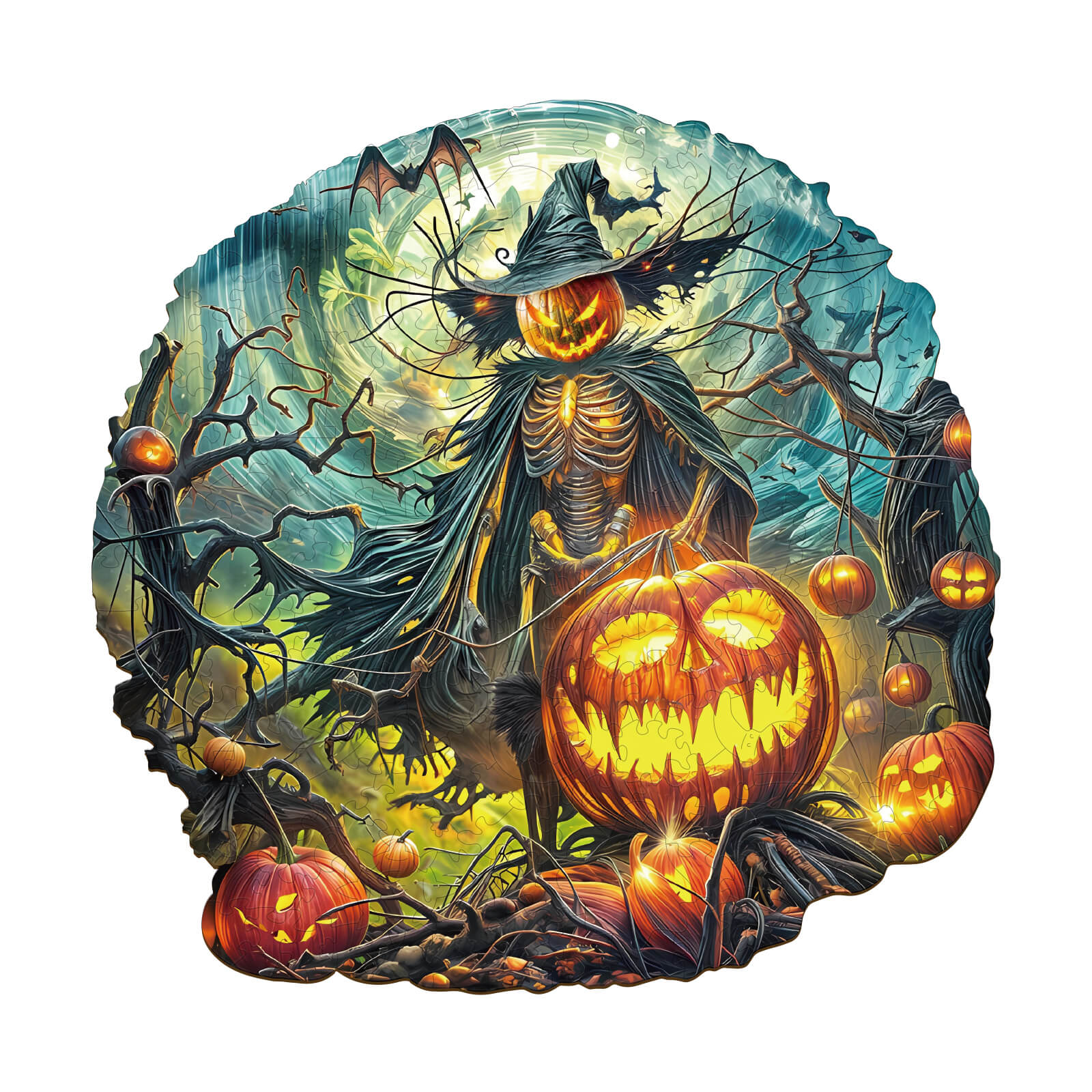 Halloween Wooden Jigsaw Puzzle