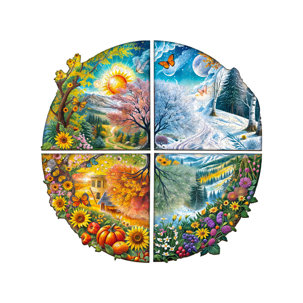 Party Puzzle-Four Seasons