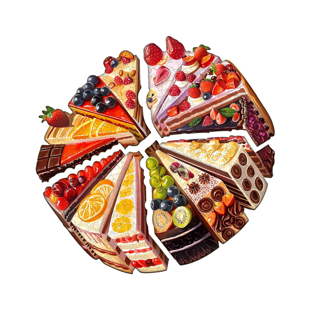 Party Puzzle-Delicious Cake