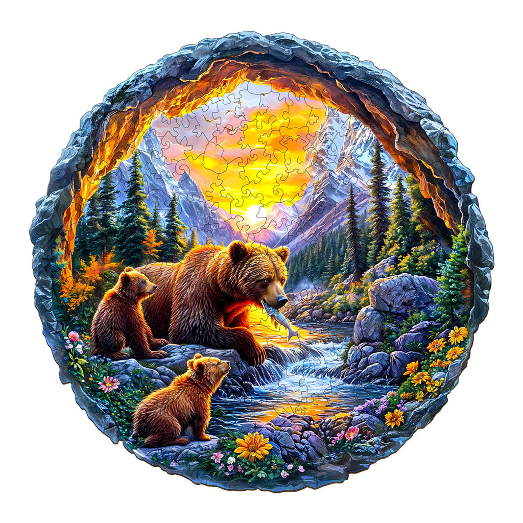 3D Mama’s Love Wooden Jigsaw Puzzle
