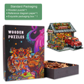 Farmers Market Wooden Jigsaw Puzzle