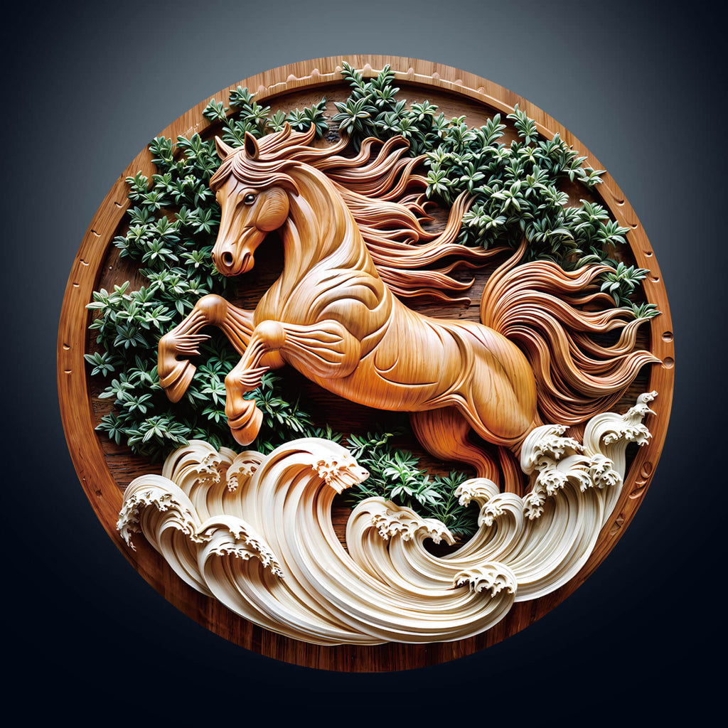 Horse-2 Wooden Jigsaw Puzzle