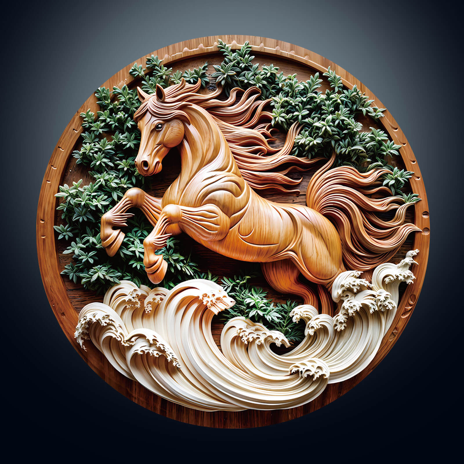 Horse-2 Wooden Jigsaw Puzzle