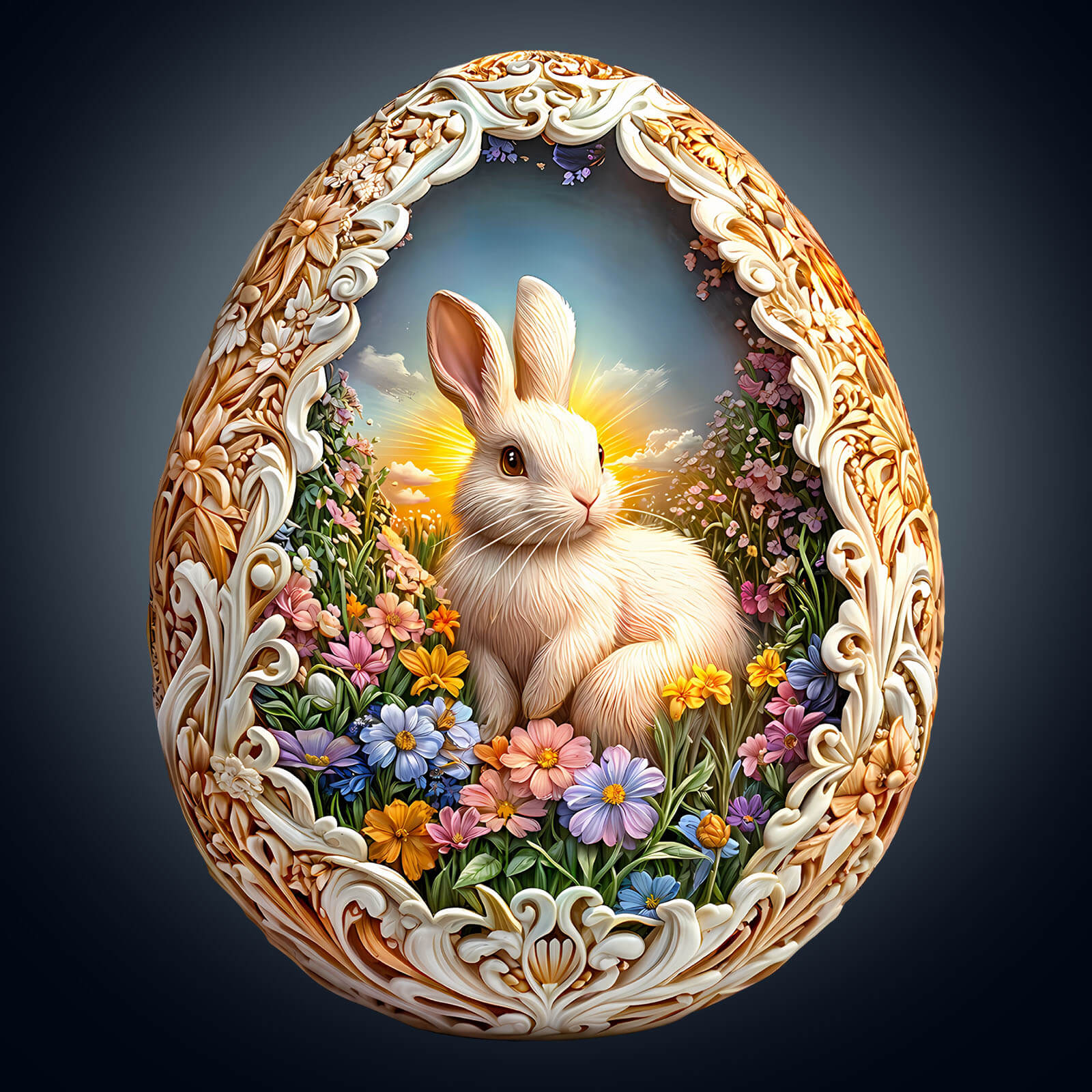 Wonderland Easter-5 Wooden Jigsaw Puzzle