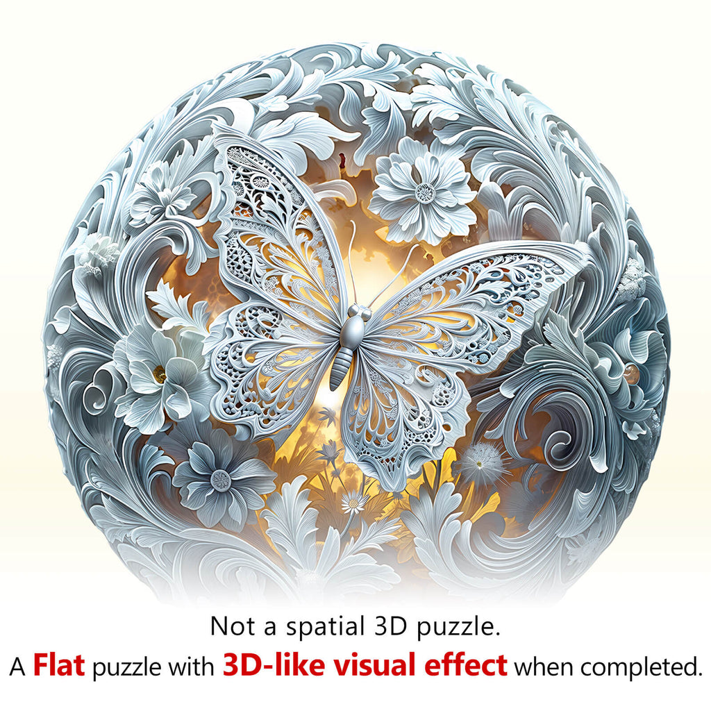 Celestial Wings Wooden Jigsaw Puzzle