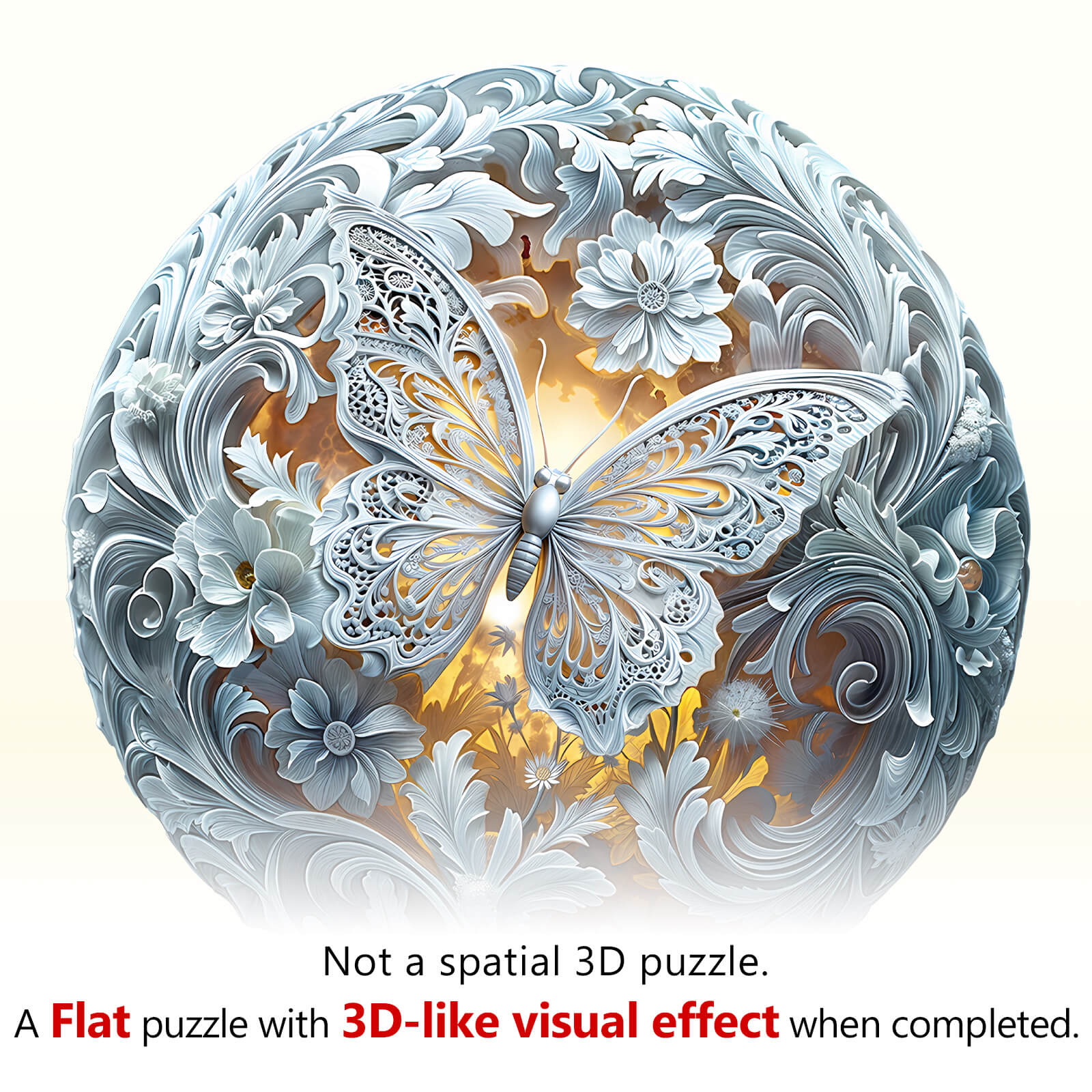 Celestial Wings Wooden Jigsaw Puzzle