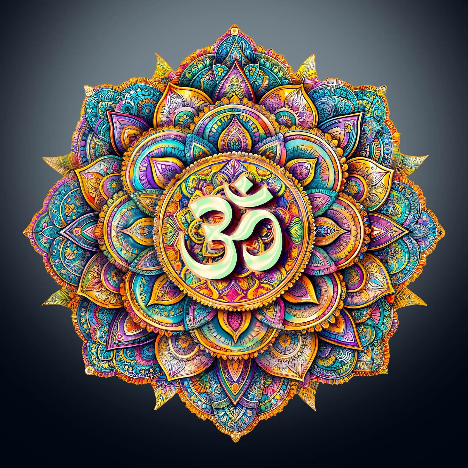 3D Mandala Wooden Jigsaw Puzzle
