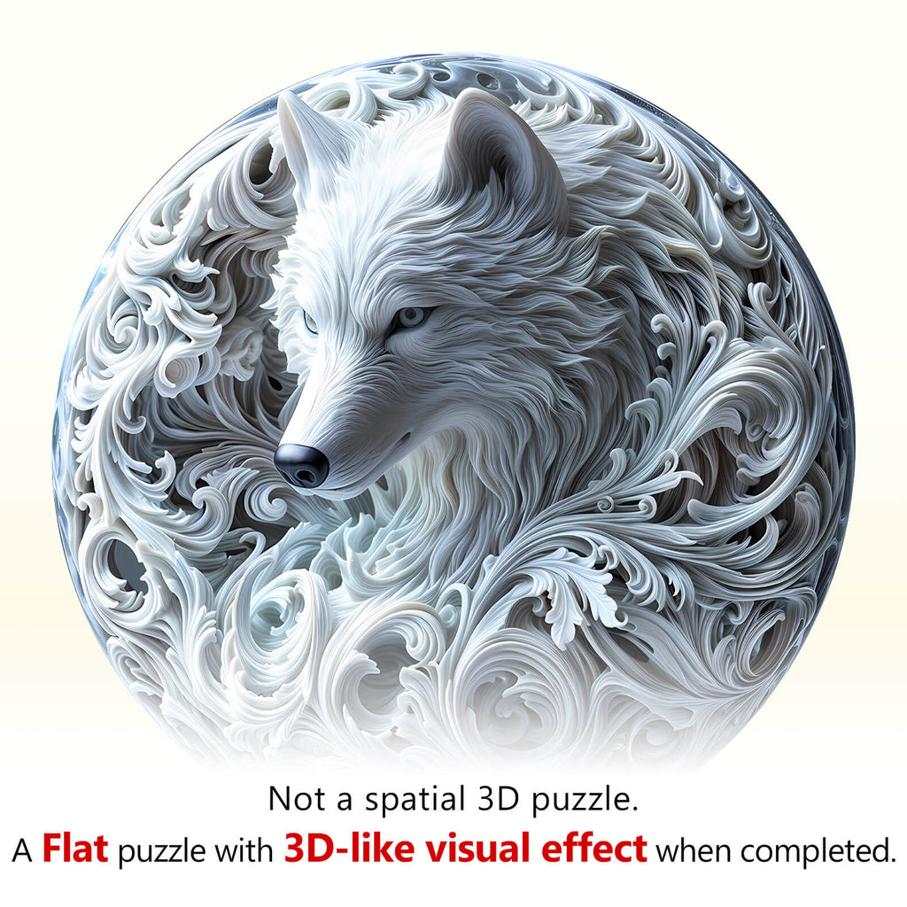 Arctic Grace Wooden Jigsaw Puzzle