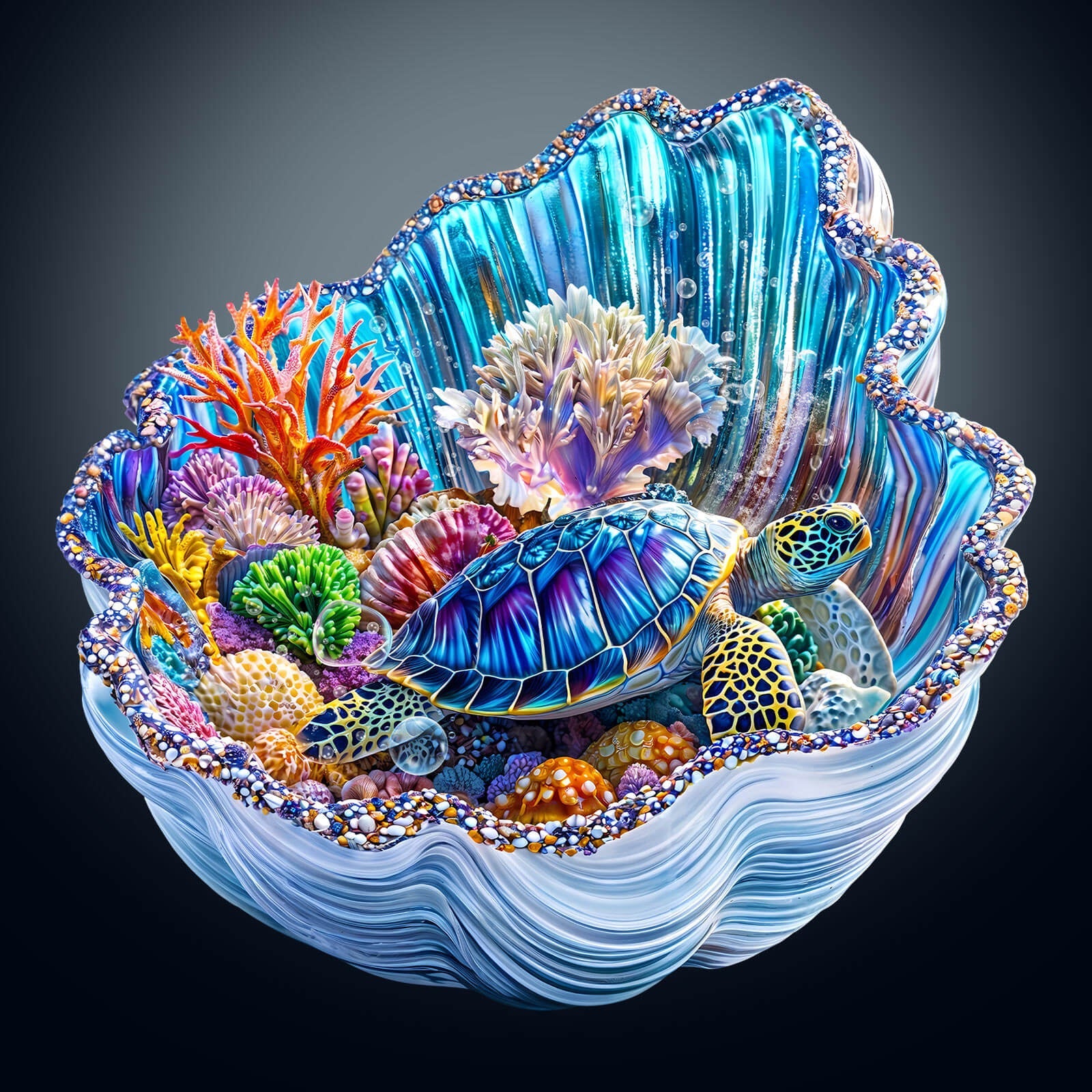 3D Giant Shell Dreams Wooden Jigsaw Puzzle