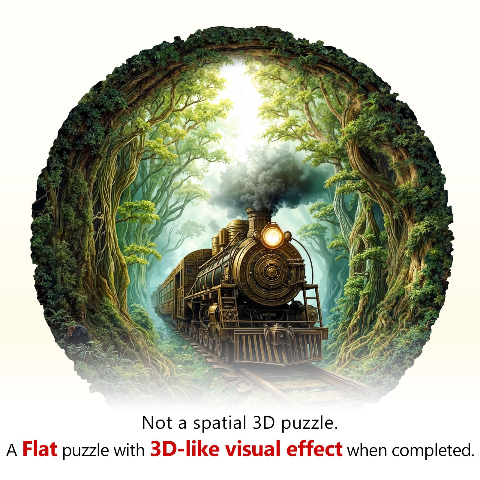 Forest Journey Wooden Jigsaw Puzzle