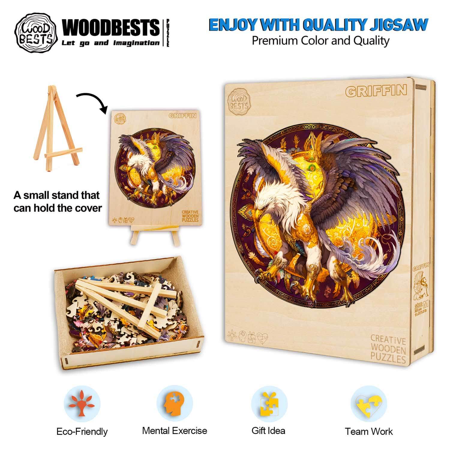 Flash Sale⚡ Griffin Wooden Jigsaw Puzzle