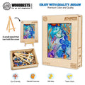 Atlantis jigsaw puzzle by Amy Tieman featuring vibrant colors and eco-friendly materials, perfect for creative expression and teamwork.