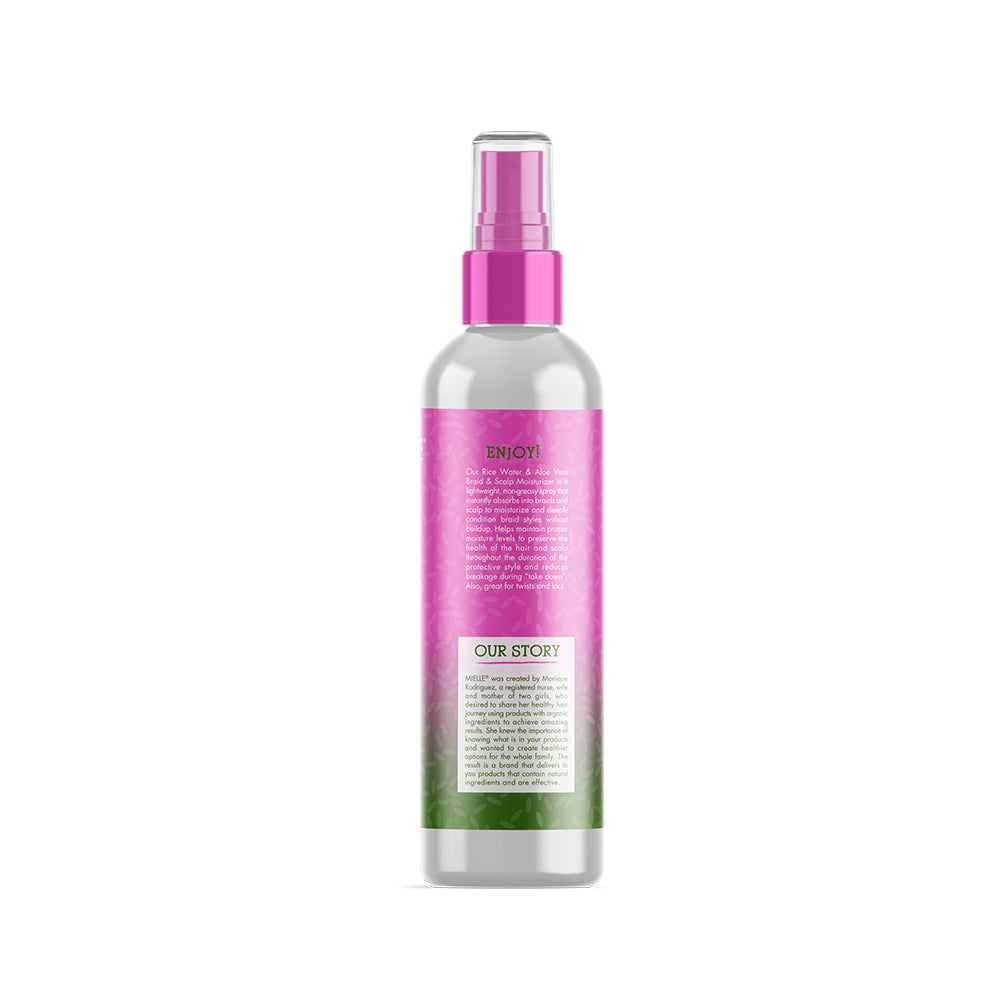 MIELLE Rice Water & Aloe Vera Braid & Scalp Moisturizer