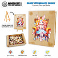 Miss Rabbit Wooden Jigsaw Puzzle