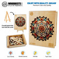 Mandala-6 Wooden Jigsaw Puzzle