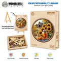 SEEK AND FIND BEES Wooden Jigsaw Puzzle with vibrant colors, eco-friendly pieces, and mental exercise benefits.