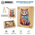 Persian Cat-2 Wooden Jigsaw Puzzle