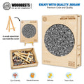Seek and find Melon seeds wooden jigsaw puzzle, eco-friendly, promotes mental exercise and teamwork.