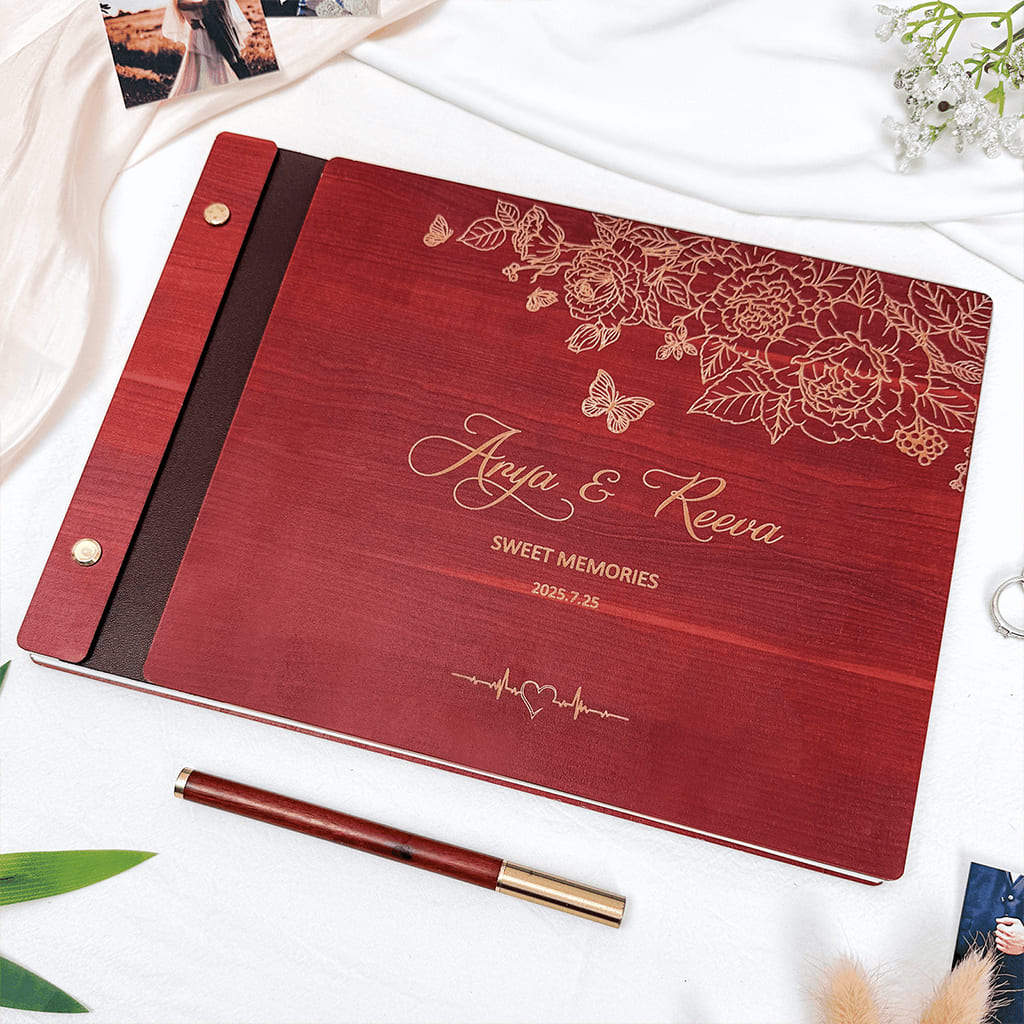 Personalized Photo Album - Wedding Gift Ideas for couple