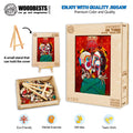 A Moment in Time jigsaw puzzle by artist Dylan Gill, features vibrant art with eco-friendly materials. Perfect gift and teamwork activity.