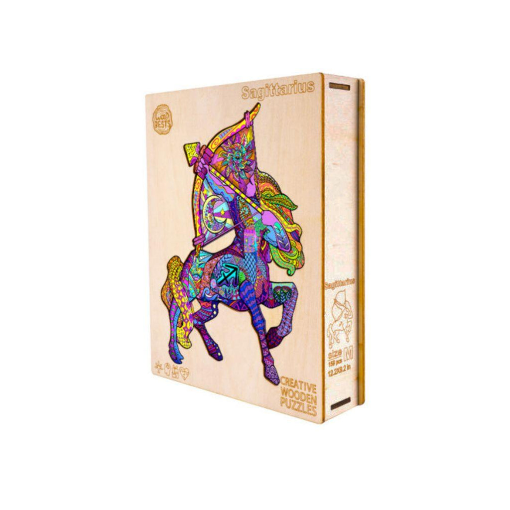 Constellation Sagittarius Wooden Jigsaw Puzzle