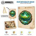 3D Aurora-2 Wooden Jigsaw Puzzle with eco-friendly design, promotes mental exercise and teamwork. Ideal gift for puzzle lovers.