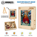 Enigmatic Nature jigsaw puzzle by artist Dylan Gill, featuring vibrant colors and eco-friendly materials for creative fun.
