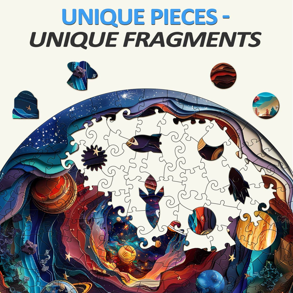 Universe Wooden Jigsaw Puzzle