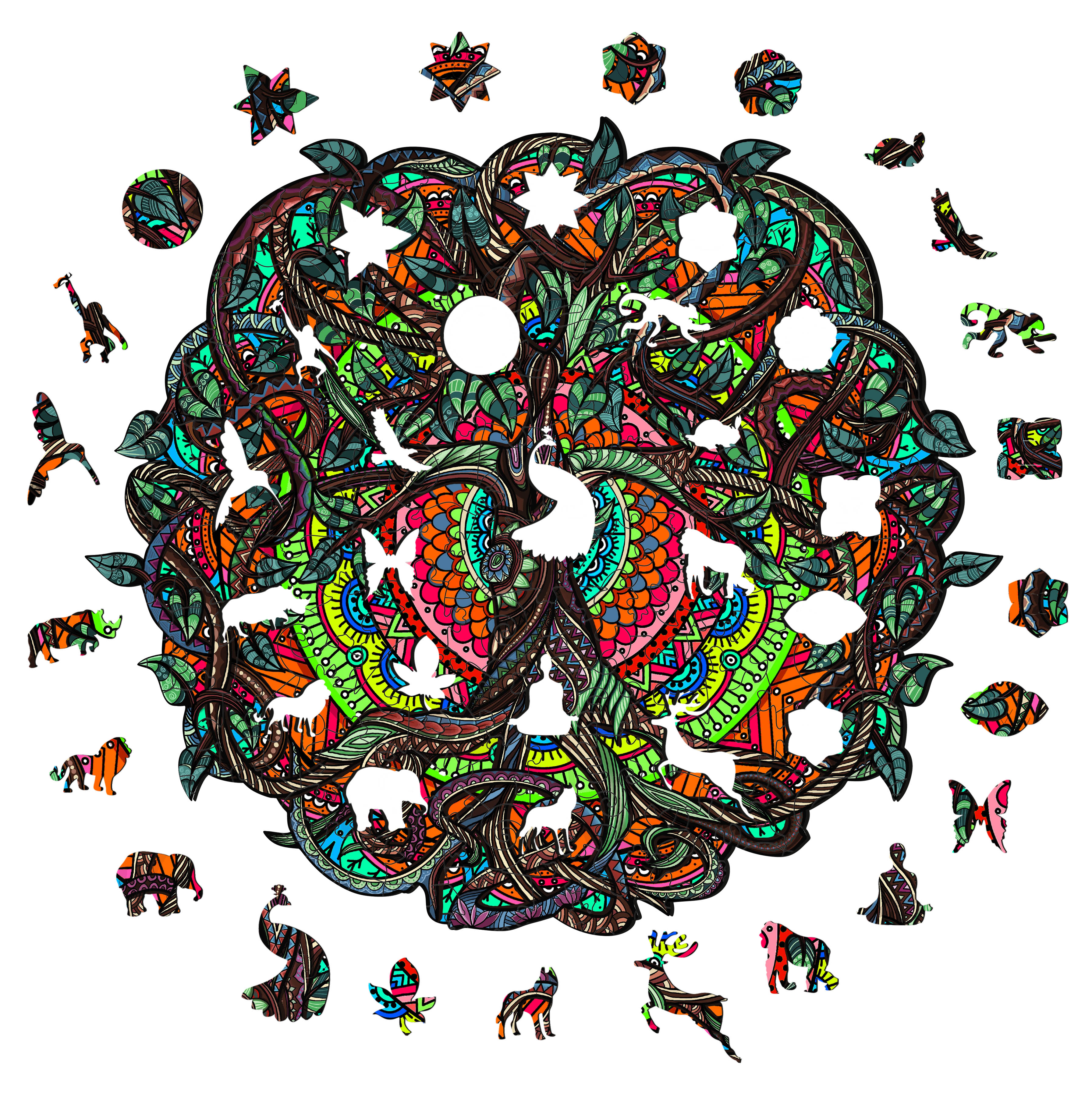Tree Of Life Wooden Jigsaw Puzzle