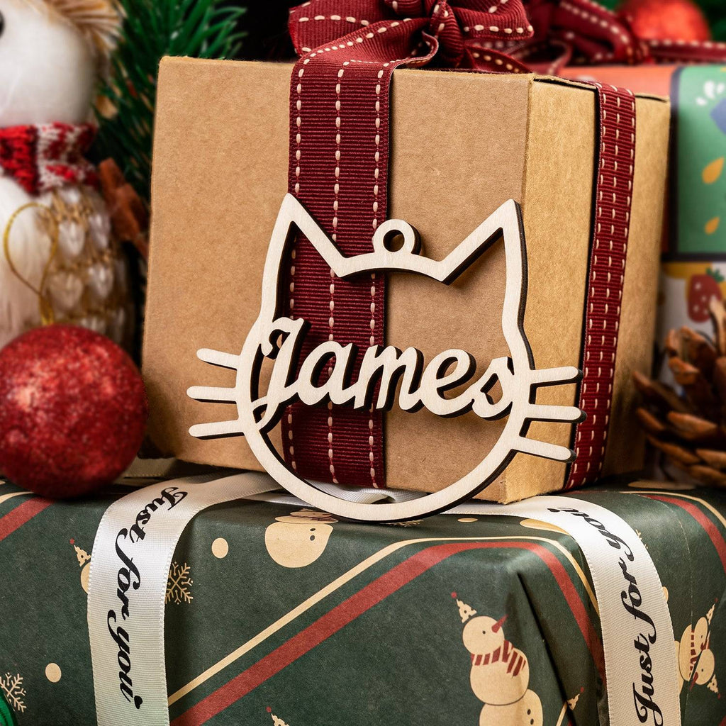 Personalized Dog/Cat Paw Angel Wings Ornament -Dog Paw