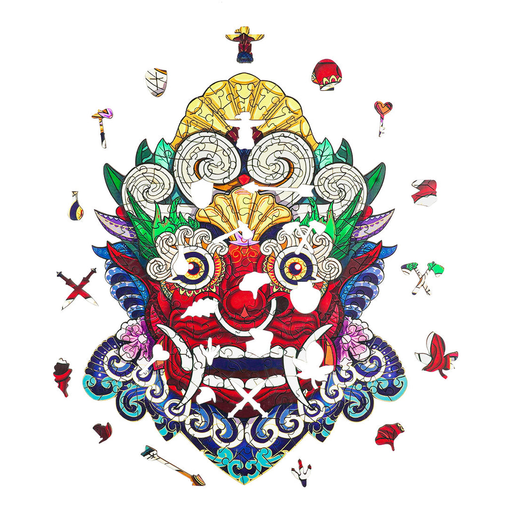 Ancient Mask Jigsaw Puzzle