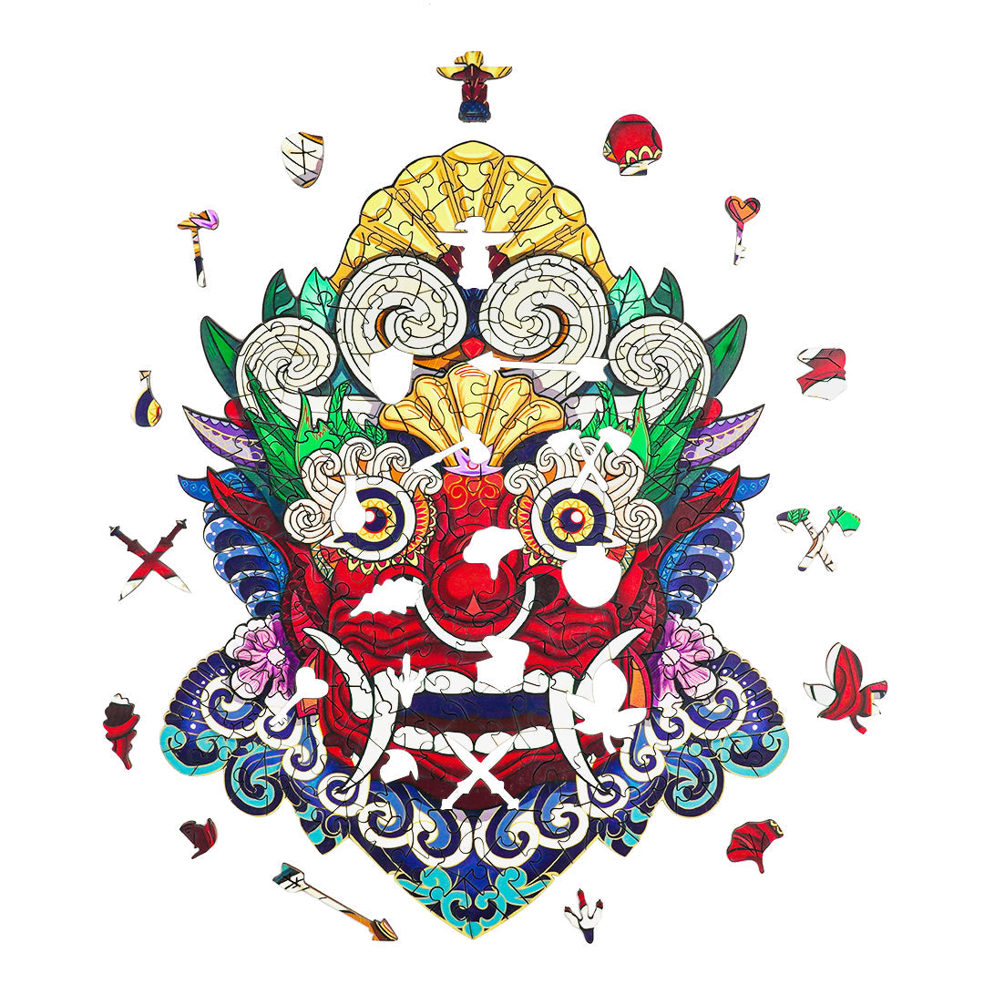 Ancient Mask Jigsaw Puzzle