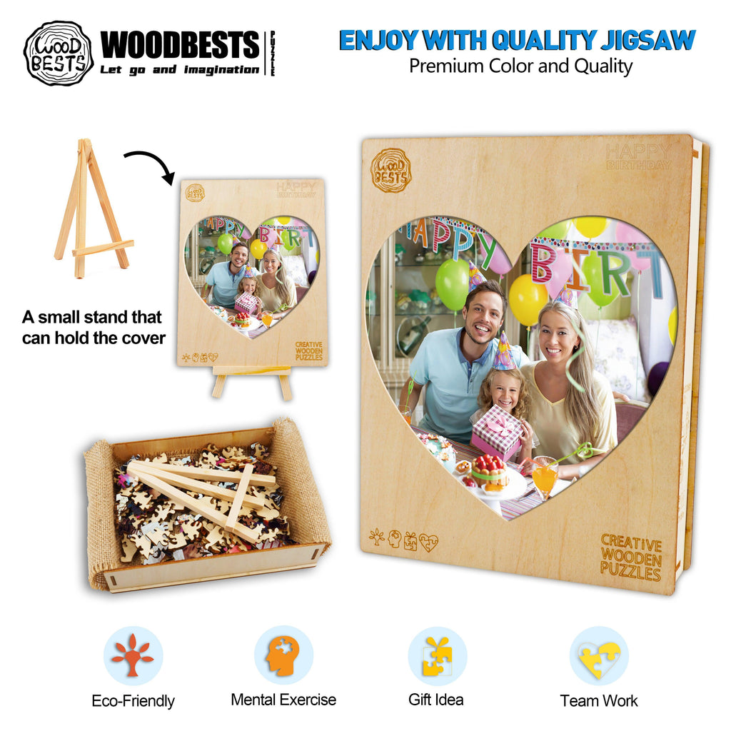 Personalized Birthday Photo Gift&Memory Puzzles