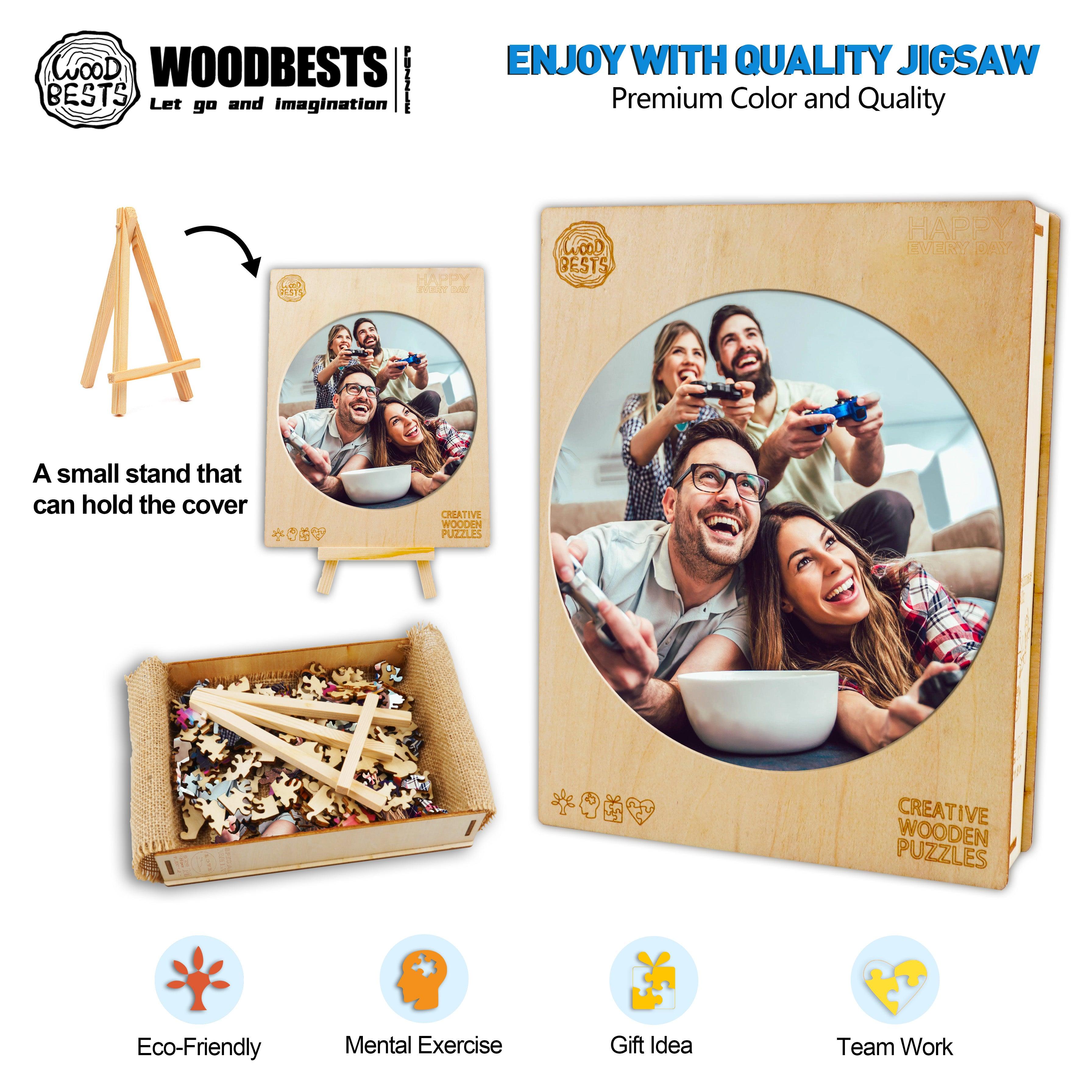 Happy Every Day Personalized Photo Puzzles
