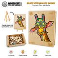 Cute Giraffe Wooden Jigsaw Puzzle