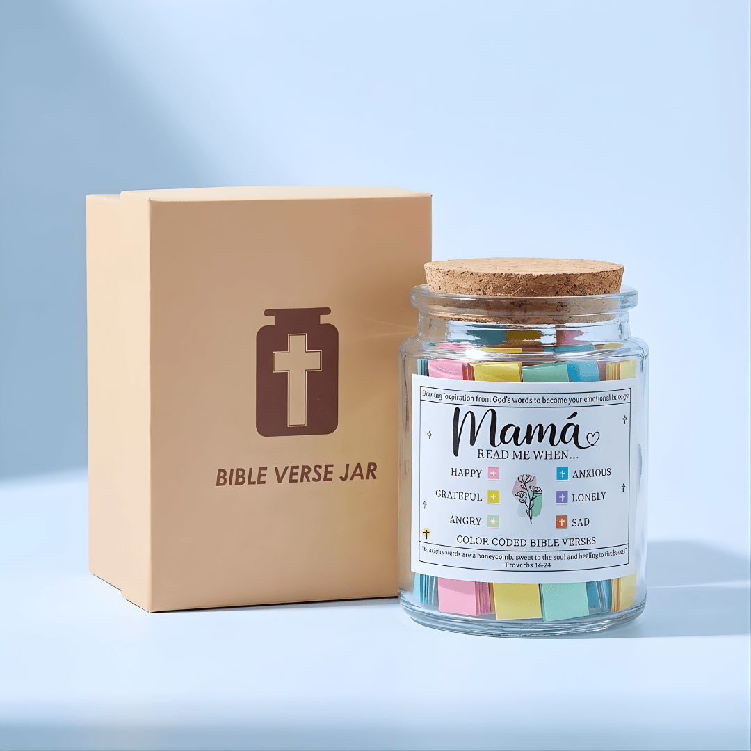(LIMITED EDITION) Mama Jar - Handmade 90 Day Bible Verses (Free Gift Box)