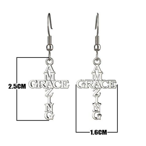 "Amazing Grace" Earrings by Godisabove™