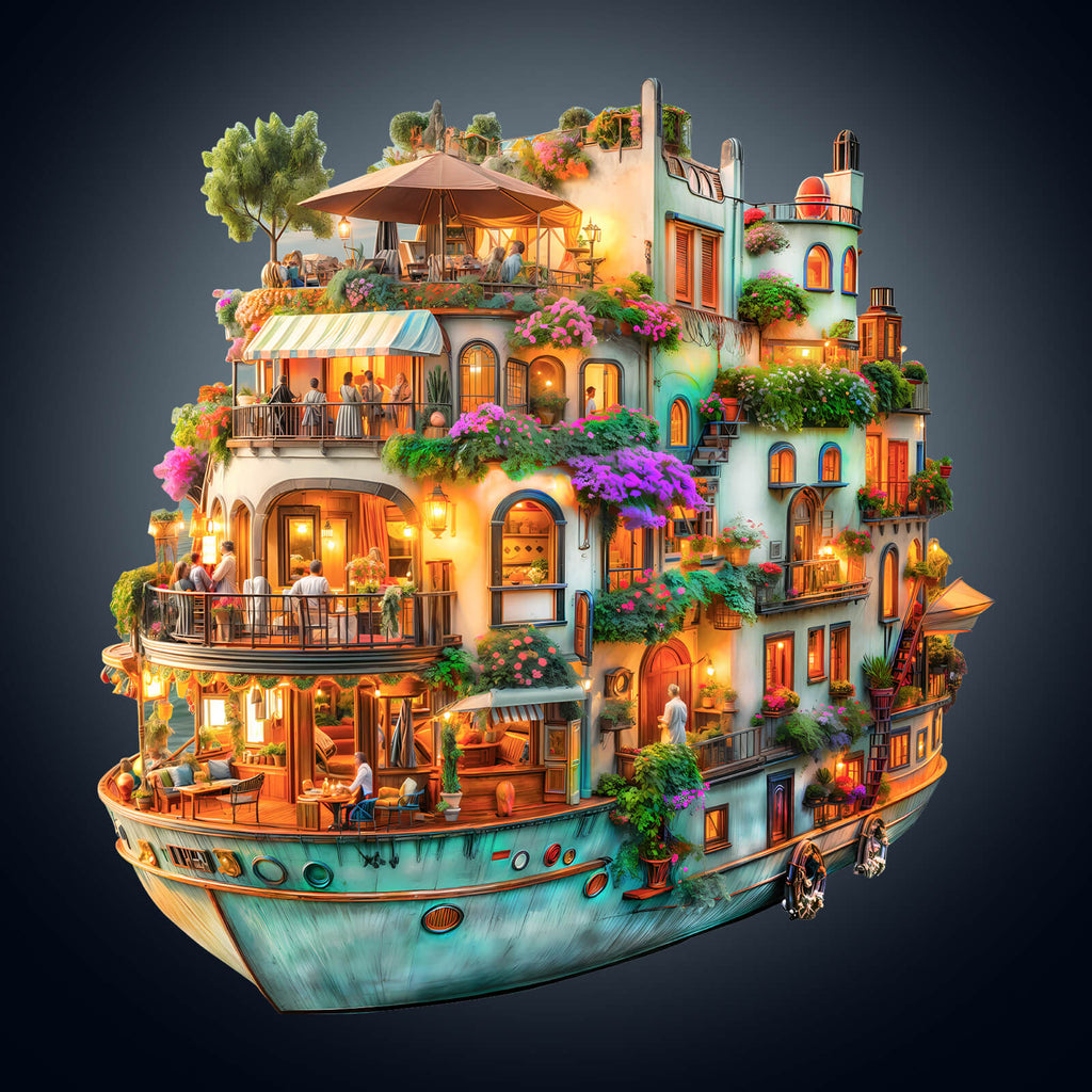 Voyage Garden Wooden Jigsaw Puzzle