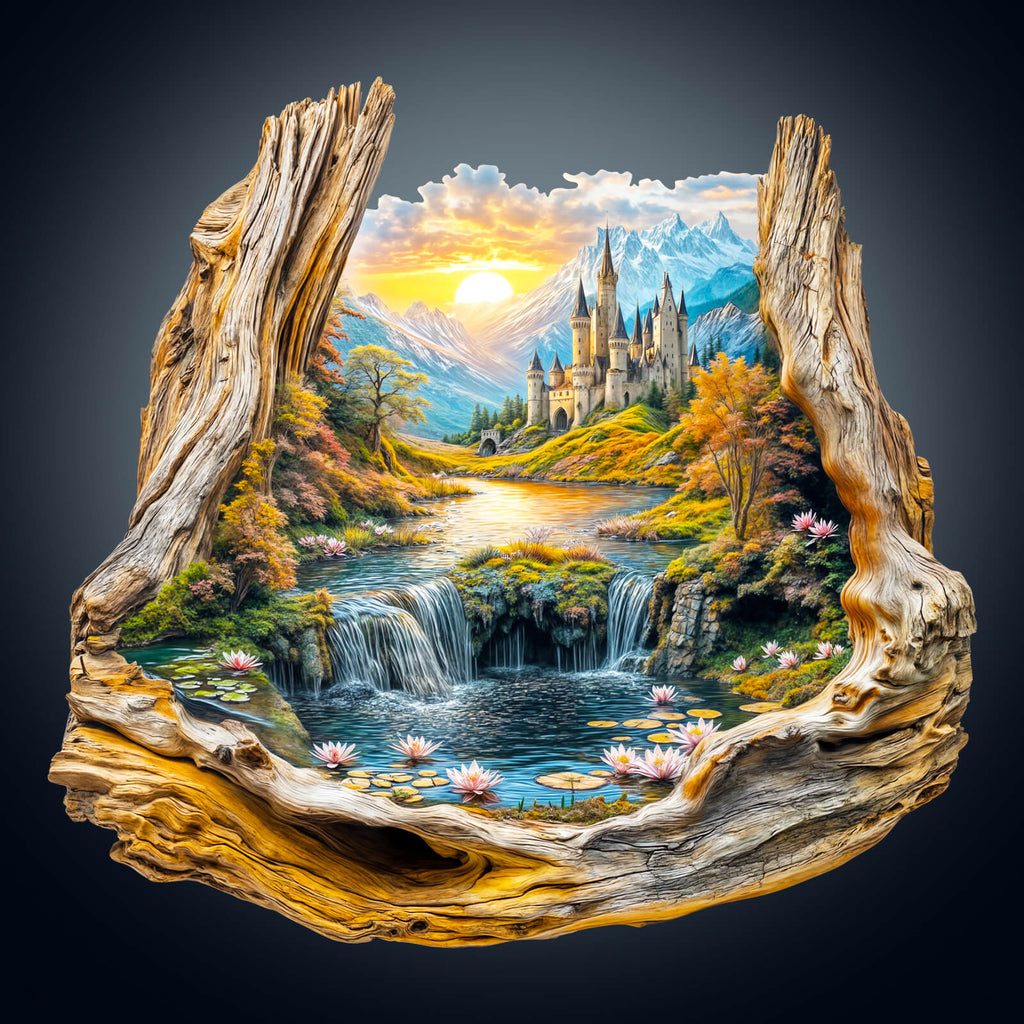 Enchanted Frame-2 Wooden Jigsaw Puzzle