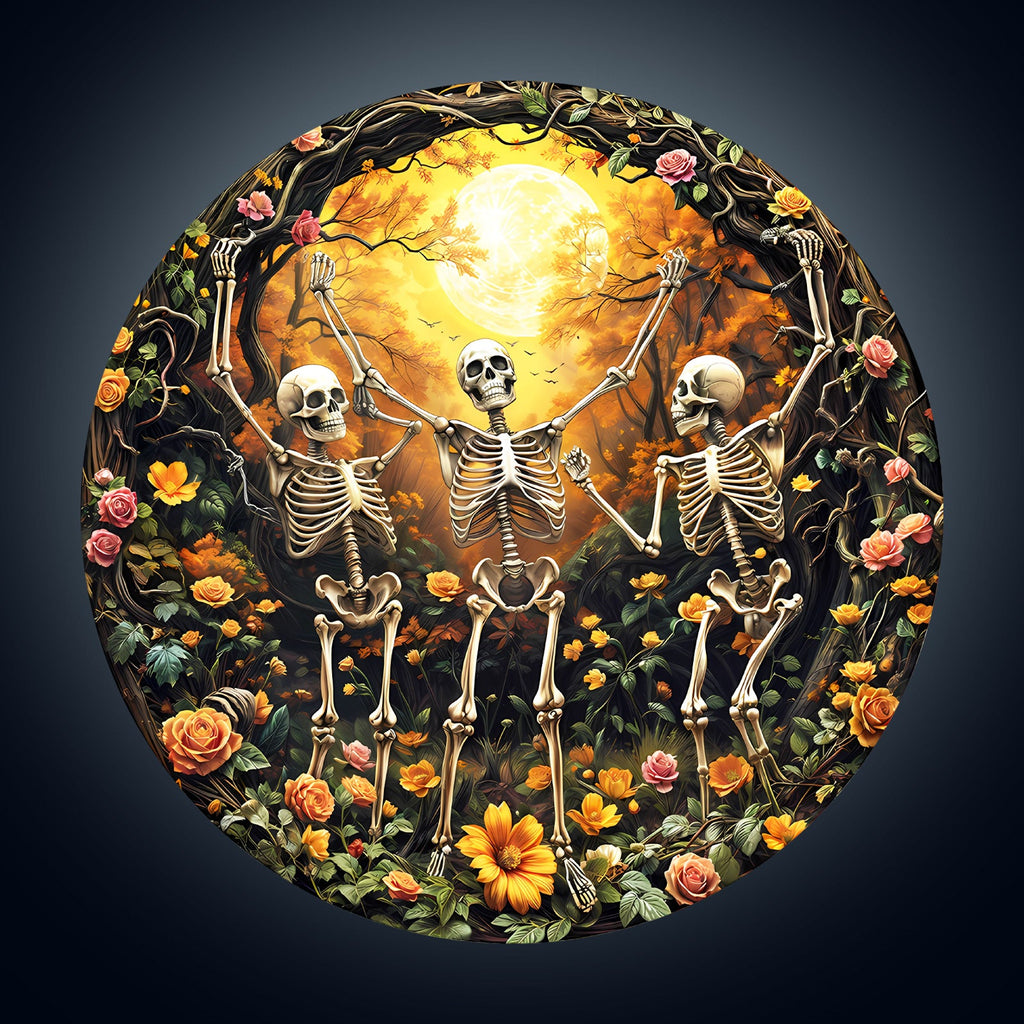 Skeleton Moon Glee  Wooden Jigsaw Puzzle