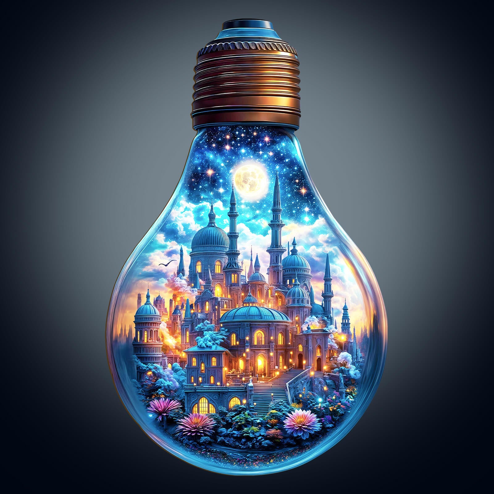 Moonlit Realm Wooden Jigsaw Puzzle