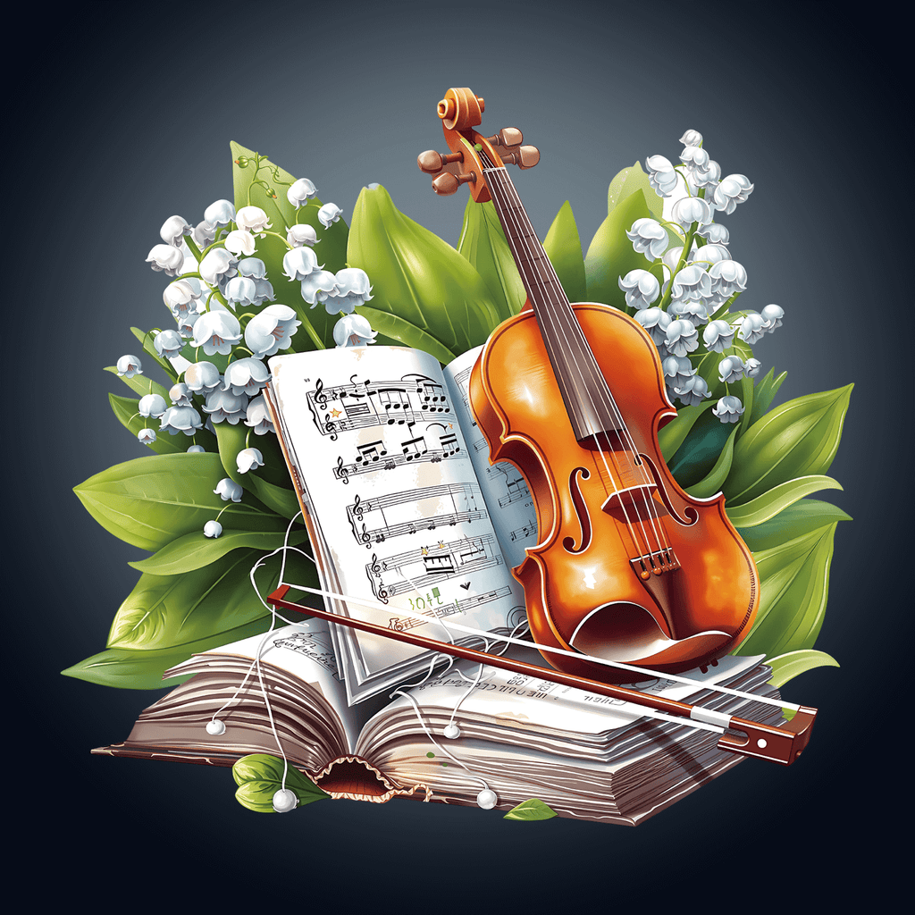 Violin and Verse Wooden Jigsaw Puzzle