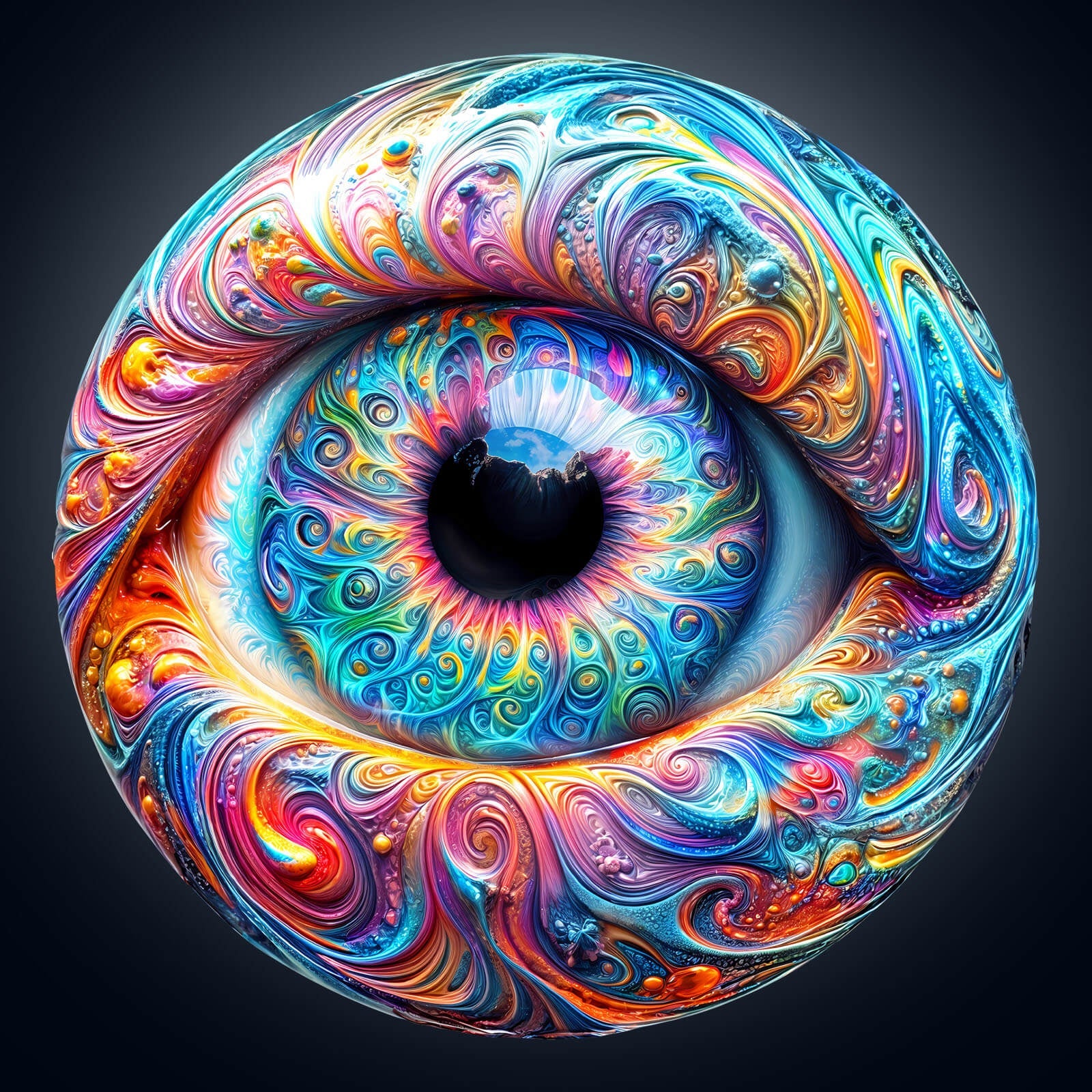 Brilliant eyes Wooden Jigsaw Puzzle